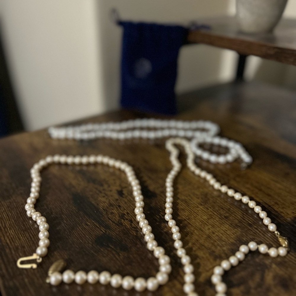 Three elegant necklaces